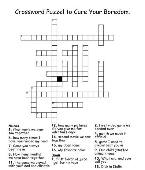 restlessness crossword clue|restless boredom crossword clue.